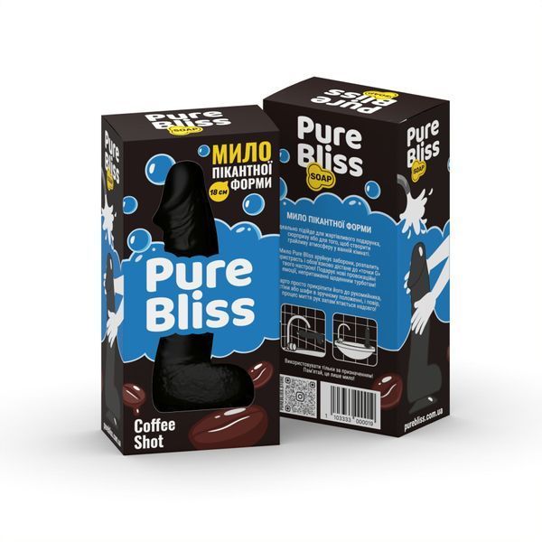Ароматное мыло пикантной формы Pure Bliss Black Coffee Shot (Кофе) 18 см SX3026 фото