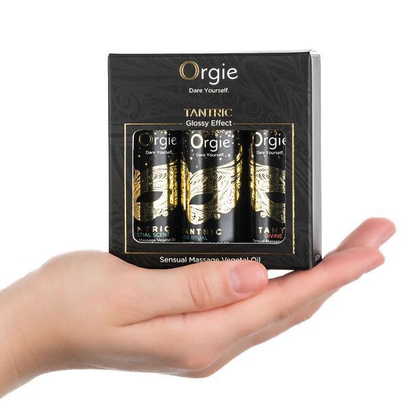 Набор масел для тантрического массажа Orgie &ndash; Tantric Mini Size Collection (3х30 мл), увлажнение SX1556 фото
