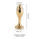 Металлическая анальная пробка LOCKINK SEVANDA Pearl Rose-shape Anal Plug, с искусственной жемчужиной SX0888 фото 5