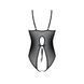 Боди с ажурным декором и открытым шагом Passion URSULA BODY XXL/XXXL, black SO5831 фото 4