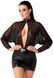 Платье Noir Handmade F348 Powerwetlook and tulle dress - 4XL SX2095 фото 1