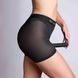 Шорты с фиксацией дилдо Strap-On-Me Harness Lingerie Halo - L - Black SX3517 фото 5