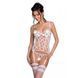 Корсет с подвязками, стринги Passion LOVELIA CORSET L/XL, white SO4768 фото 1
