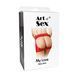 Сексуальная виниловая юбка Art of Sex My Love черная S SX2348 фото 3