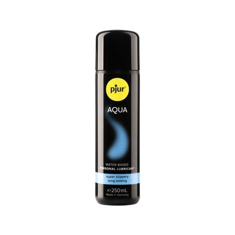 Лубрикант на водной основе pjur Aqua 250 мл, эффект бархатистой кожи без прилипания PJ10350 фото