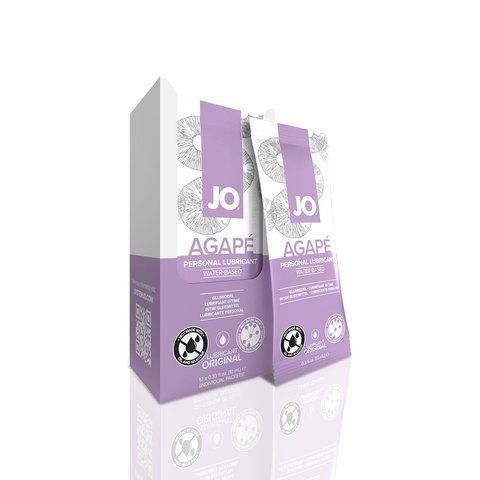 Набор лубрикантов Foil Display Box &ndash; JO Agape Lubricant &ndash; 12 x 10ml SO6766 фото