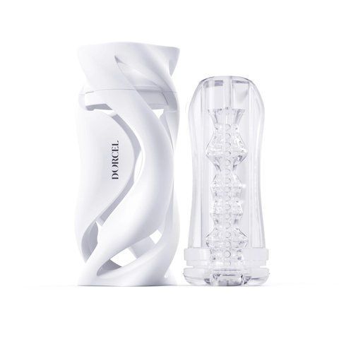 Мастурбатор Dorcel DEEP BLOW WHITE, двойное использование SO7377 фото