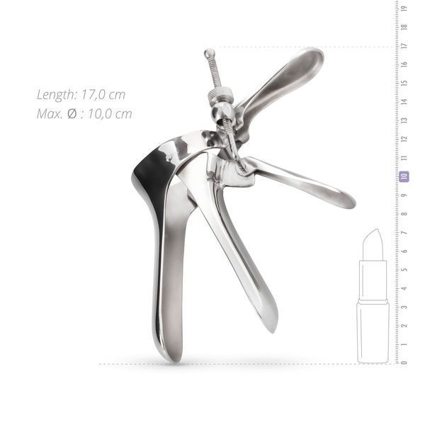 Вагинальный расширитель спекулум Sinner Gear Unbendable &mdash; Large Cusco Vaginal speculum SO4586 фото