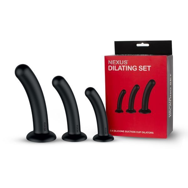 Набор дилдо Nexus Dilating Set (17 см, 15 см, 12,5 см) SX1341 фото