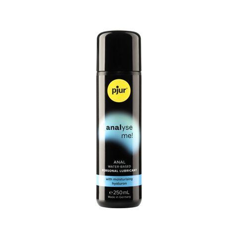 Анальний лубрикант pjur analyse me! Moisturising 250 мл, на водній основі, з гіалуроном PJ11750 фото