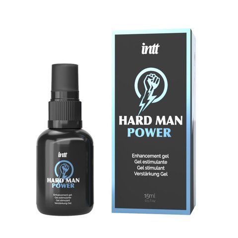 Стимулювальний гель для ерекції Intt Hard Man Power (15 мл), екстракт гінгко білоба, таурин SX1271 фото