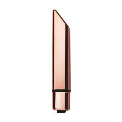 Мощный минивибратор Rocks Off Bamboo Rose Gold, 10 режимов работы, водонепроницаемый 10 фото