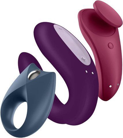 Набір Satisfyer Partner Box 3 (Double Joy, Sexy Secret + Royal One) SX1215 фото