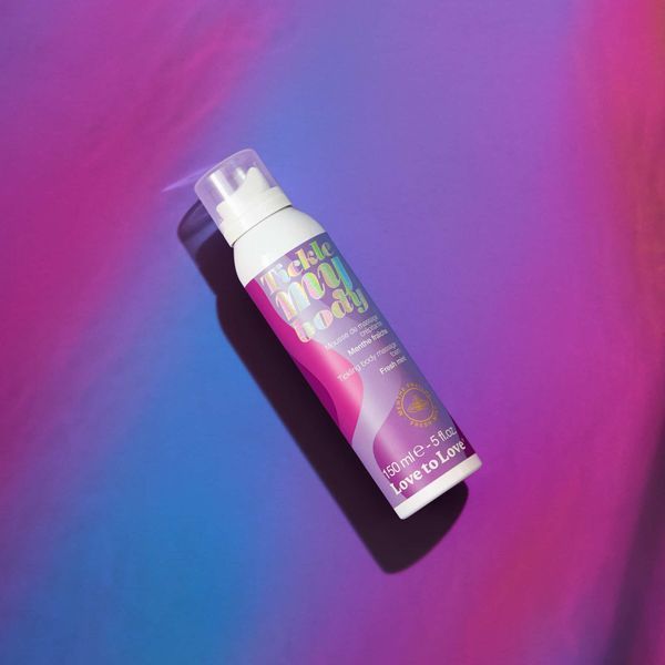 Масажна піна Love To Love TICKLE MY BODY Fresh Mint (150 мл) зволожувальна SO1386 фото