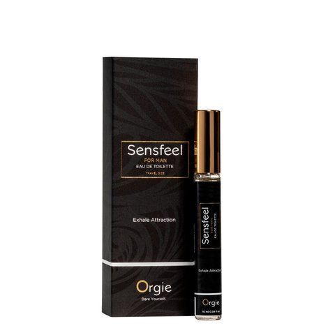 Мужские духи с феромонами Orgie &ndash; Sensfeel for Man Travel Size (10 мл), цитрусово-древесный аромат SX1538 фото