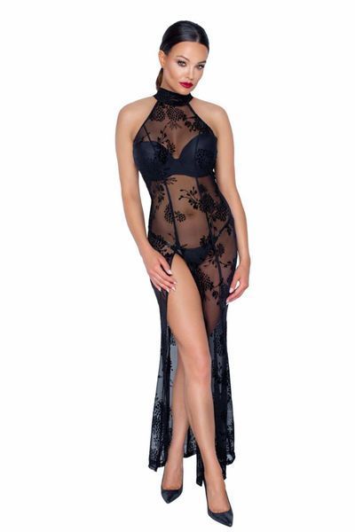 Довга сітчаста сукня Noir Handmade F239 Long tulle dress, M SX0134 фото