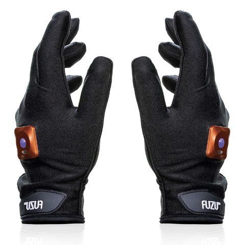 Віброрукавички (пара) FUZU Gloves Vibrating Massage Two Hands, 11 режимів SX2740 фото