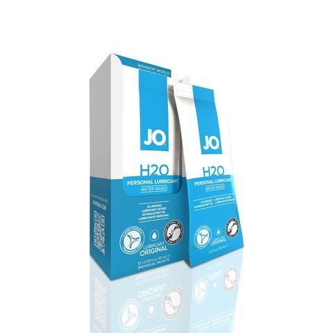 Набор лубрикантов Foil Display Box &ndash; JO H2O Lubricant &ndash; Original &ndash; 12 x 10ml SO6160 фото