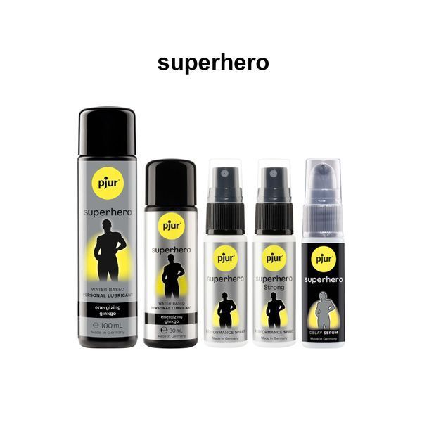 Сироватка-пролонгатор pjur Superhero Delay Serum 20 мл, створює ефект плівки, без оніміння PJ12090 фото