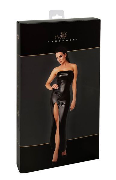 Сукня Noir Handmade F336 Powerwetlook long dress - S SX2043 фото