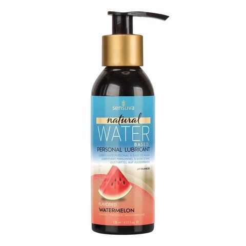 Змазка на водній основі Sensuva Natural Water-Based Watermelon (125мл) без гліцерину та парабенів SO3227 фото