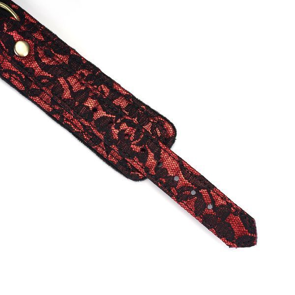 Нашийник з повідцем Liebe Seele Victorian Garden Collar with Leash SO9472 фото