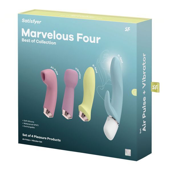 Подарунковий набір секс-іграшок Satisfyer Marvelous Four SO6733 фото