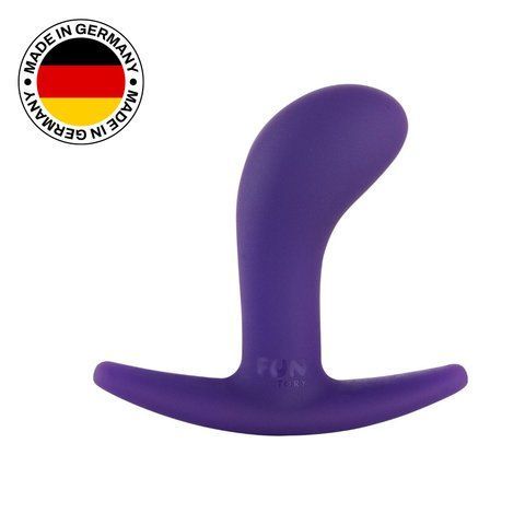 Анальная пробка Fun Factory BOOTIE S, фиолетовая, диаметр 2,8 см, тонкий ограничитель SX1002 фото