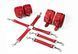 Набор для БДСМ Feral Feelings BDSM Kit 3 Red, наручники, поножи, крестовина SO8270 фото 1