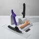 Вибронасадка для страпона с вакуумной стимуляцией Strap-On-Me Multi Orgasm Dildo M Purple SX4033 фото 7