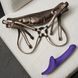 Вибронасадка для страпона с вакуумной стимуляцией Strap-On-Me Multi Orgasm Dildo M Purple SX4033 фото 6